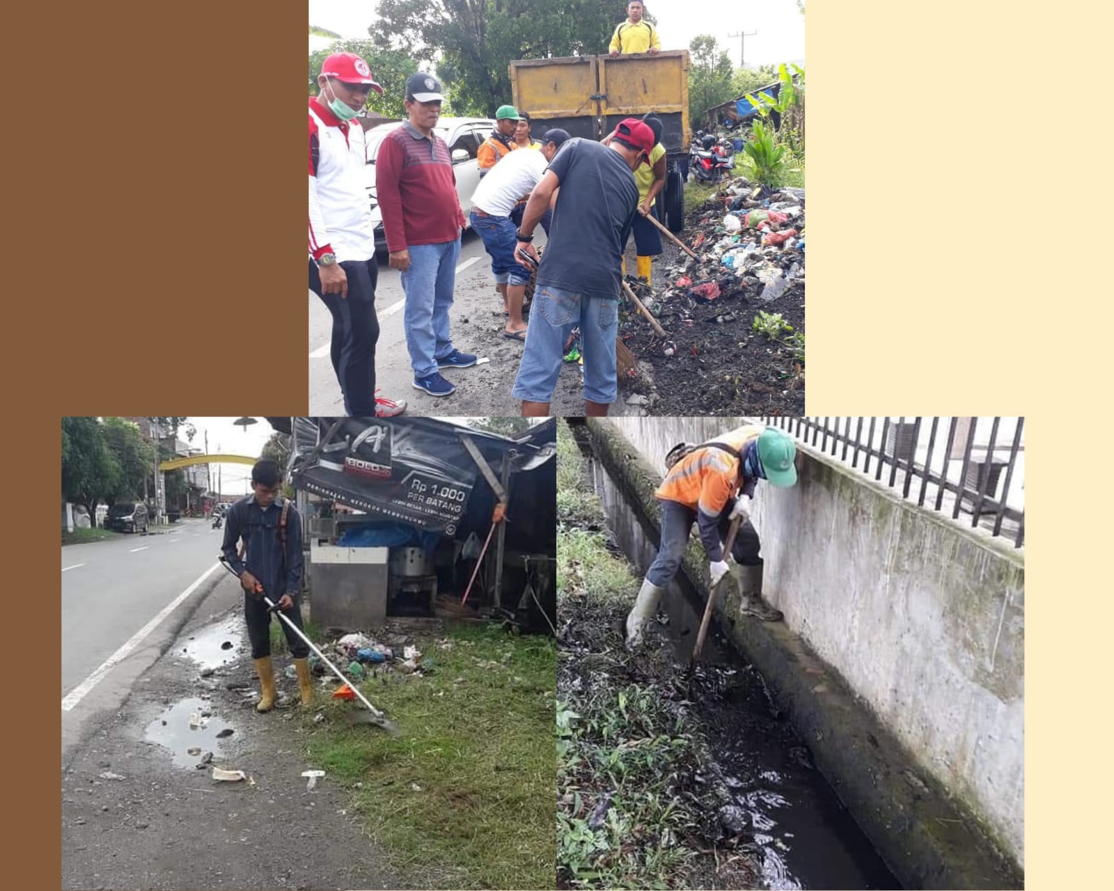 GOTONG ROYONG MASSAL SELURUH JAJARAN KECAMATAN MEDAN JOHOR